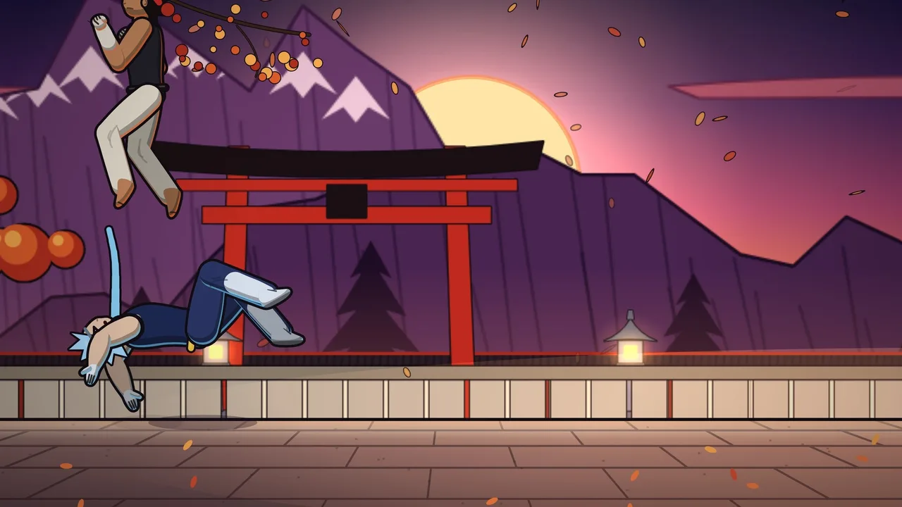 Kenji contra Viktor en el Templo del Ocaso